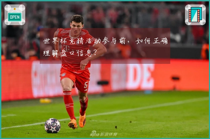 世界杯竞猜活动参与前，如何正确理解盘口信息？